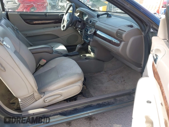 2004 Chrysler Sebring Limited with VIN 1C3EL65R44N228569, listed as a IAAI auction lot 41841279 with 182,964 mi miles and . Bid and sale history available at DreamBid. Image 5.