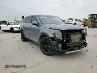 2022 Kia Telluride LX with VIN 5XYP2DHC5NG284645, listed as a Copart auction lot 57147955 with 47,664 mi miles and Salvage title. Bid and sale history available at DreamBid. Image 15.