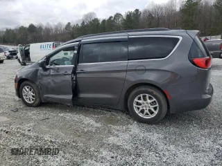 2021 Chrysler Voyager LXI with VIN 2C4RC1DG0MR506242, listed as a Copart auction lot 47658465 with 81,498 mi miles and Salvage Title. Bid and sale history available at carsss.com. Image 2.