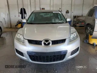 2008 Mazda CX-7 Sport with VIN JM3ER293X80185648, listed as a Copart auction lot 52094535 with 185,123 mi miles and Salvage Title. Bid and sale history available at DreamBid. Image 5.