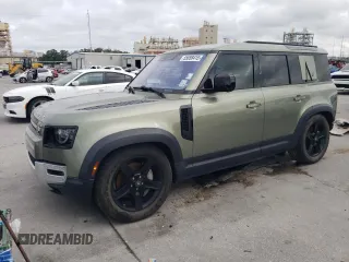 2021 Land Rover Defender SE с VIN SALEP7RU9M2050527, выставлен на аукционе Copart как лот 55658415 с пробегом 40 093 миль миль и Списание • Salvage title. История ставок и продаж доступна на DreamBid. Изображение 1.