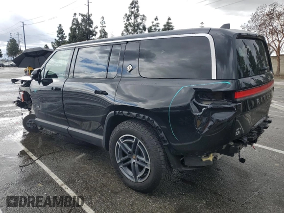 2025 Rivian R1S Adventure z VIN 7PDSGBBA2SN047518, wystawiony jako Copart lot #47992215 z przebiegiem 3836 mil mil oraz Szkody całkowita. Historia ofert i sprzedaży dostępna na DreamBid. Obrazek 2.