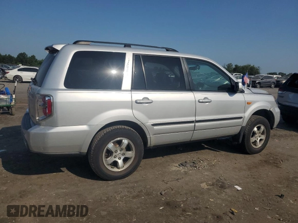 2008 Honda Pilot EX-L with VIN 5FNYF18558B057119, listed as a Copart auction lot 62219805 with 220,929 mi miles and Salvage title. Bid and sale history available at DreamBid. Image 3.