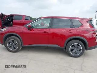 2025 Nissan Rogue SV with VIN 5N1BT3BA1SC772026, listed as a IAAI auction lot 42166212 with 12,207 mi miles. Bid and sale history available at carsss.com. Image 14.