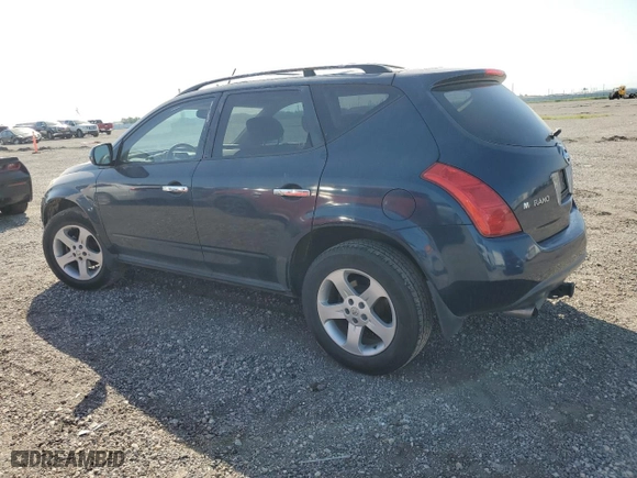 2005 Nissan Murano SE with VIN JN8AZ08T05W302048, listed as a Copart auction lot 52430715 with 185,744 mi miles and Salvage Title. Bid and sale history available at carsss.com. Image 2.