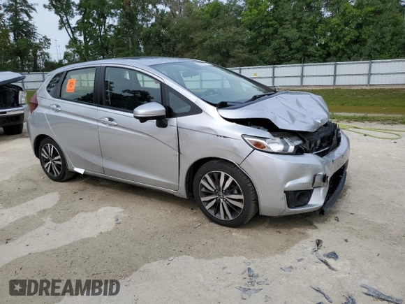 2016 Honda Fit EX with VIN JHMGK5H78GX013005, listed as a Copart auction lot 58396115 with 157,342 mi miles and Salvage title. Bid and sale history available at DreamBid. Image 4.