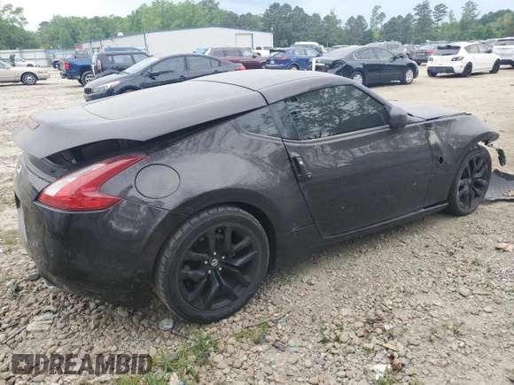 2017 Nissan 370Z with VIN JN1AZ4EH3HM951073, listed as a Copart auction lot 53324145 with 87,683 mi miles and Salvage Title. Bid and sale history available at DreamBid. Image 3.