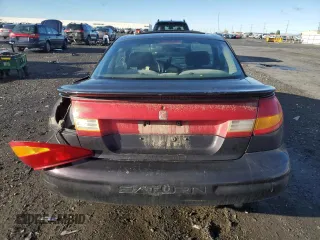 2000 Saturn SC with VIN 1G8ZY1273YZ152453, listed as a Copart auction lot 84834784 with Not Provided miles and Salvage Title. Bid and sale history available at carsss.com. Image 6.