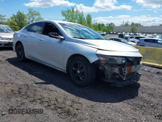 2016 Chevrolet Malibu LS with VIN 1G1ZB5STXGF286381, listed as a IAAI auction lot 42204535 with 81,079 mi miles and . Bid and sale history available at carsss.com. Image 1.
