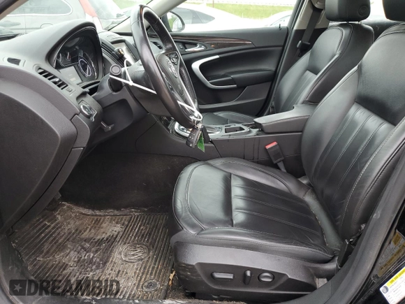2015 Buick Regal Premium I with VIN 2G4GN5EX1F9156500, listed as a Copart auction lot 58484775 with 114,379 mi miles and Salvage title. Bid and sale history available at DreamBid. Image 7.