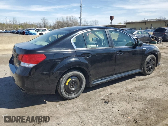2013 Subaru Legacy 2.5i with VIN 4S3BMBA60D3026033, listed as a Copart auction lot 54351395 with 162,948 mi miles and Clean Title. Bid and sale history available at DreamBid. Image 3.