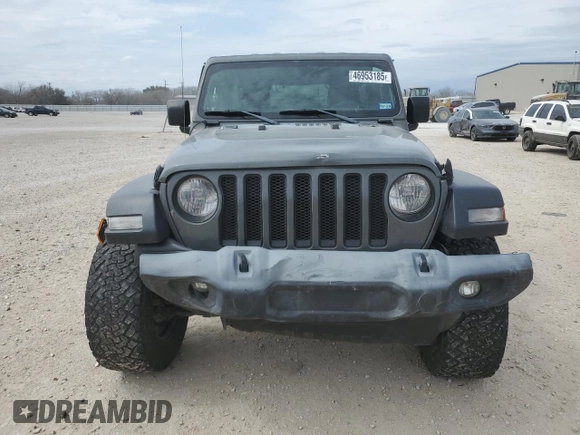 2020 Jeep Wrangler Unlimited Sport Altitude with VIN 1C4HJXDG2LW325430, listed as a Copart auction lot 46953185 with 69,919 mi miles and Salvage title. Bid and sale history available at DreamBid. Image 5.