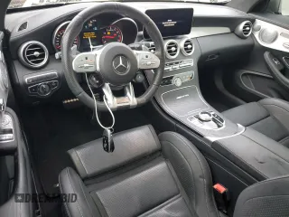 2019 Mercedes-Benz C 63 S AMG with VIN WDDWJ8HB5KF871493, listed as a Copart auction lot 85534294 with 23,205 mi miles and Salvage title. Bid and sale history available at DreamBid. Image 8.