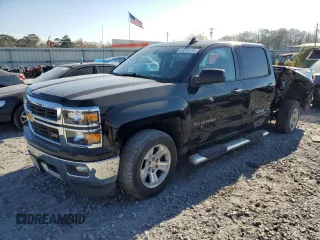 2015 Chevrolet Silverado 1500 LT with VIN 3GCUKREC8FG472406, listed as a Copart auction lot 85276134 with 257,034 mi miles and Salvage Title. Bid and sale history available at DreamBid. Image 1.