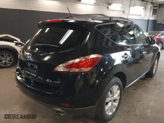 2011 Nissan Murano SV with VIN JN8AZ1MWXBW187833, listed as a IAAI auction lot 39805700 with 114,649 mi miles. Bid and sale history available at carsss.com. Image 4.