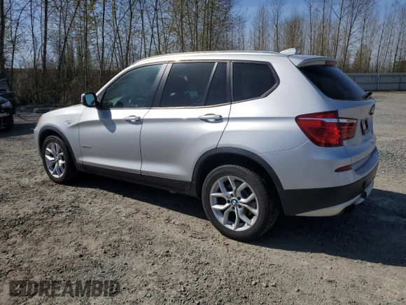 2011 BMW X3 35i with VIN 5UXWX7C58BL733760, listed as a Copart auction lot 52126905 with 139,084 mi miles and Clean Title. Bid and sale history available at DreamBid. Image 2.