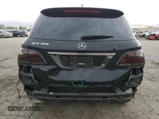2017 Mercedes-Benz GLE 350 with VIN 4JGDA5JB7HA938252, listed as a Copart auction lot 63116305 with 47,775 mi miles and Salvage title. Bid and sale history available at DreamBid. Image 6.