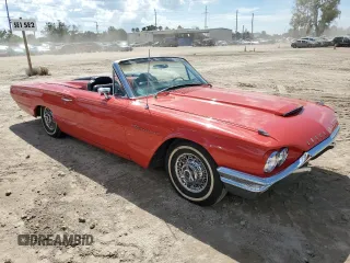 1964 Ford Thunderbird with VIN 4Y85Z148141, listed as a Copart auction lot 73769444 with 3,631 mi miles and Salvage Title. Bid and sale history available at DreamBid. Image 4.