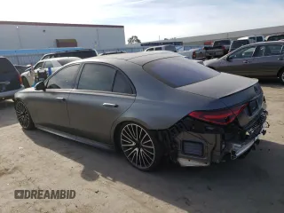 2022 Mercedes-Benz S 580 z VIN W1K6G7GB5NA106456, wystawiony jako Copart lot #67400872 z przebiegiem 2306 mil mil oraz . Historia ofert i sprzedaży dostępna na DreamBid. Obrazek 2.