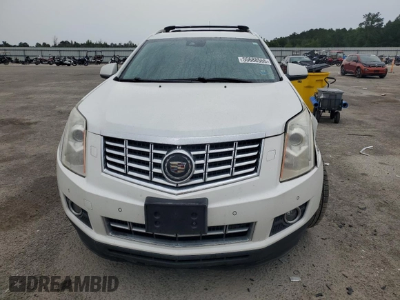 2013 Cadillac SRX Performance Collection with VIN 3GYFNHE33DS602428, listed as a Copart auction lot 55688555 with 143,504 mi miles and Salvage title. Bid and sale history available at DreamBid. Image 5.
