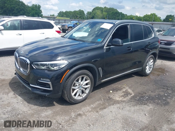 2020 BMW X5 xDrive40i with VIN 5UXCR6C04L9D63551, listed as a IAAI auction lot 42505561 with 56,763 mi miles and . Bid and sale history available at DreamBid. Image 2.