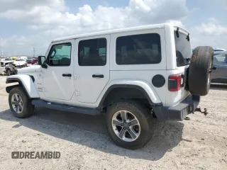 2019 Jeep Wrangler Unlimited Sahara with VIN 1C4HJXEG4KW577094, listed as a Copart auction lot 55409845 with 155,540 mi miles and Salvage title. Bid and sale history available at DreamBid. Image 2.