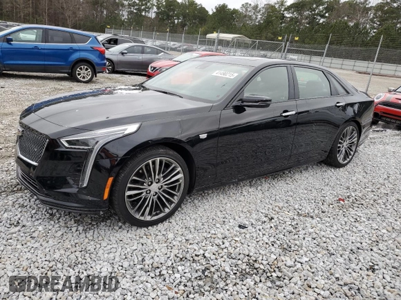 2019 Cadillac CT6 Sport AWD with VIN 1G6KN5R62KU146073, listed as a Copart auction lot 41490215 with 28,350 mi miles and Salvage title. Bid and sale history available at DreamBid. Image 1.