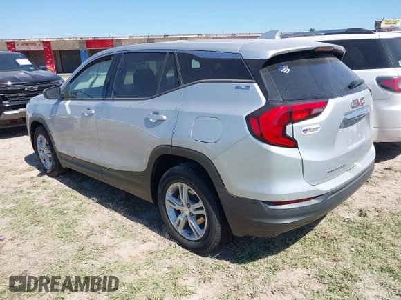 2019 GMC Terrain SLE with VIN 3GKALMEV7KL147627, listed as a IAAI auction lot 41982525 with Not Provided miles and . Bid and sale history available at carsss.com. Image 3.