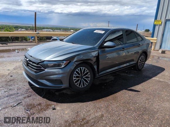 2019 Volkswagen Jetta SEL with VIN 3VWE57BU7KM029069, listed as a Copart auction lot 59040395 with 67,902 mi miles and Salvage title. Bid and sale history available at DreamBid. Image 1.