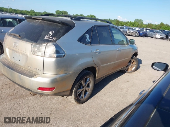 2006 Lexus RX 400h with VIN JTJGW31U860003878, listed as a IAAI auction lot 42226980 with 197,783 mi miles and . Bid and sale history available at DreamBid. Image 4.