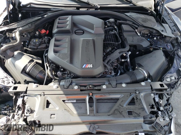 2023 BMW M4 Competition xDrive with VIN WBS33BA03PCM38205, listed as a Copart auction lot 53712114 with 0 mi miles and Salvage Title. Bid and sale history available at carsss.com. Image 11.