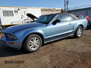 2007 Ford Mustang Deluxe with VIN 1ZVFT84N175298106, listed as a Copart auction lot 48484625 with 174,184 mi miles and Salvage Title. Bid and sale history available at carsss.com. Image 1.