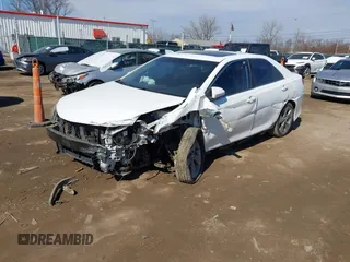 2012 Toyota Camry SE with VIN 4T1BK1FK1CU502929, listed as a IAAI auction lot 41721883 with 125,941 mi miles. Bid and sale history available at carsss.com. Image 2.