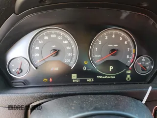 2015 BMW M3 with VIN WBS3C9C53FP803328, listed as a Copart auction lot 47595133 with 50,121 mi miles. Bid and sale history available at carsss.com. Image 9.