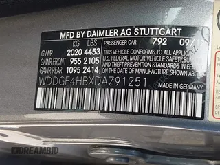2013 Mercedes-Benz C-Class C 250 Sport with VIN WDDGF4HBXDA791251, listed as a IAAI auction lot 41917045 with 154,014 mi miles. Bid and sale history available at carsss.com. Image 9.