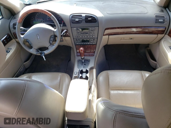 2000 Lincoln LS with VIN 1LNHM86S5YY852576, listed as a Copart auction lot 43073515 with 131,207 mi miles and Salvage Title. Bid and sale history available at carsss.com. Image 8.
