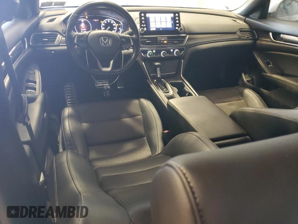 2019 Honda Accord Sport with VIN 1HGCV1F32KA172843, listed as a Copart auction lot 53883485 with 97,525 mi miles and Salvage Title. Bid and sale history available at DreamBid. Image 8.
