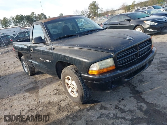 2001 Dodge Dakota with VIN 1B7FL26P01S344323, listed as a IAAI auction lot 41494859 with 1 mi miles. Bid and sale history available at carsss.com. Image 1.