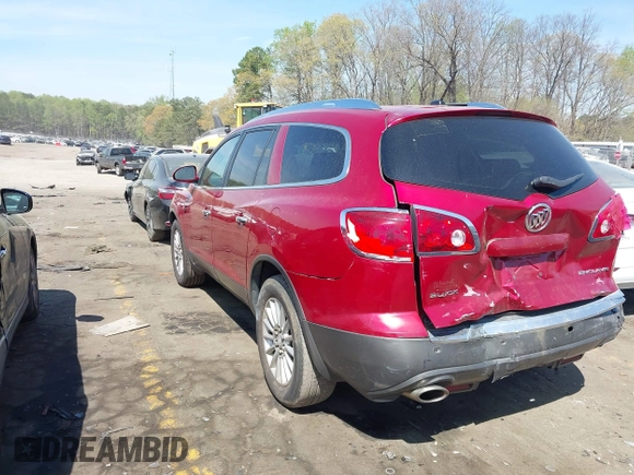 2012 Buick Enclave Leather with VIN 5GAKRCED3CJ364473, listed as a IAAI auction lot 41912564 with 159,090 mi miles and . Bid and sale history available at carsss.com. Image 3.