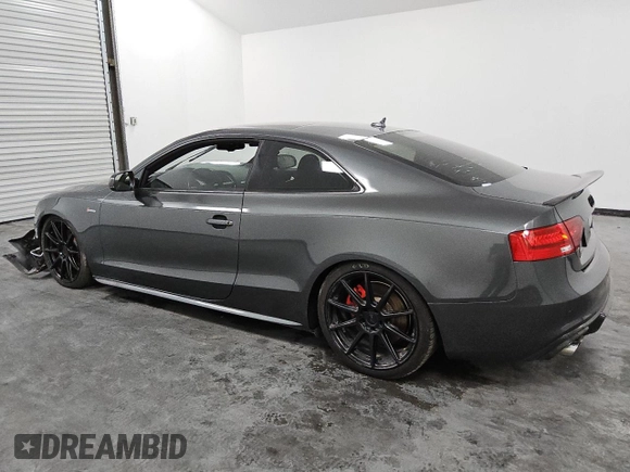 2016 Audi S5 Premium Plus with VIN WAUC4AFR5GA022381, listed as a Copart auction lot 71720084 with 104,010 mi miles and Clean Title. Bid and sale history available at carsss.com. Image 2.