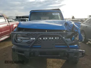 2021 Ford Bronco with VIN 1FMEE5DP9MLA96464, listed as a Copart auction lot 43830135 with 5,211 mi miles and Salvage Title. Bid and sale history available at DreamBid. Image 5.