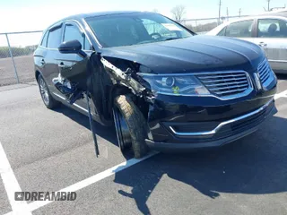 2018 Lincoln MKX Select with VIN 2LMPJ8KR1JBL15072, listed as a IAAI auction lot 41868951 with 125,743 mi miles. Bid and sale history available at carsss.com. Image 1.