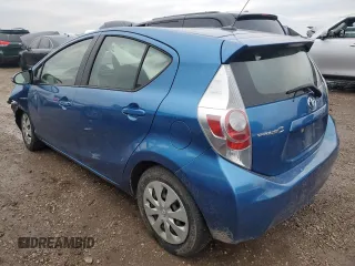 2013 Toyota Prius One with VIN JTDKDTB3XD1555415, listed as a Copart auction lot 81941924 with 93,266 mi miles and Salvage Title. Bid and sale history available at DreamBid. Image 2.