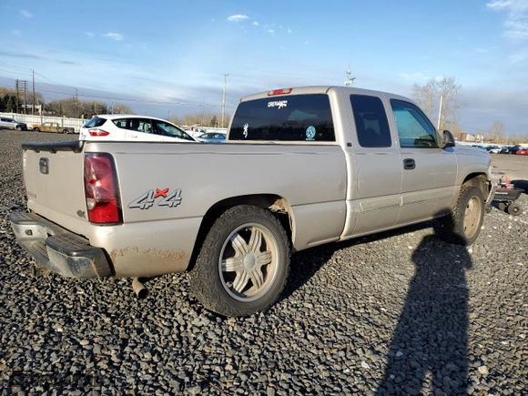 2006 Chevrolet Silverado 1500 LT1 with VIN 1GCEK19V46Z177854, listed as a Copart auction lot 87515875 with 193,619 mi miles and Salvage Title. Bid and sale history available at carsss.com. Image 3.