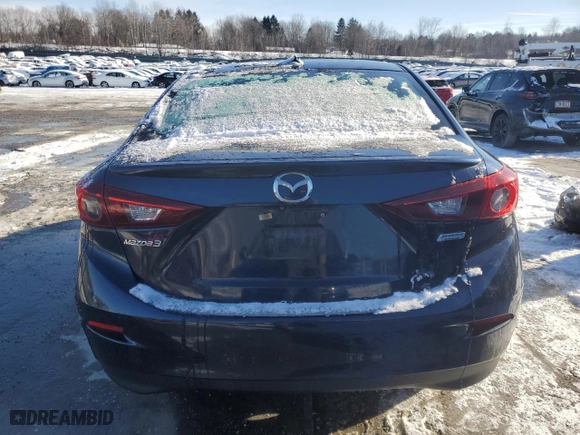 2015 Mazda Mazda3 i Grand Touring with VIN JM1BM1W74F1267121, listed as a Copart auction lot 85911544 with 124,637 mi miles and Salvage Title. Bid and sale history available at carsss.com. Image 6.