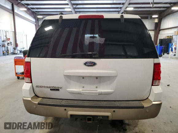 2005 Ford Expedition Eddie Bauer z VIN 1FMFU17565LA75969, wystawiony jako Copart lot #42713195 z przebiegiem 171 427 mil mil oraz Szkoda całkowita • Salvage title. Historia ofert i sprzedaży dostępna na DreamBid. Obrazek 6.