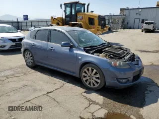 2007 Mazda 3 Mazdaspeed3 Sport with VIN JM1BK34M071765800, listed as a Copart auction lot 62323925 with 155,307 mi miles and Salvage title. Bid and sale history available at DreamBid. Image 4.