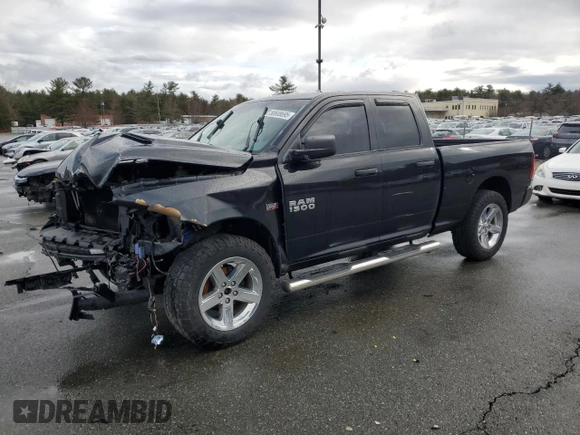 2015 Ram 1500 Express z VIN 1C6RR7FT5FS631970, wystawiony jako Copart lot #50608695 z przebiegiem Nie podano mil oraz Szkoda całkowita • Salvage title. Historia ofert i sprzedaży dostępna na DreamBid. Obrazek 1.