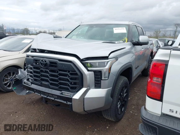 2022 Toyota Tundra Limited Hybrid with VIN 5TFJC5DB8NX009385, listed as a IAAI auction lot 41952224 with 40,497 mi miles and . Bid and sale history available at DreamBid. Image 17.