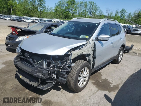 2019 Nissan Rogue SL with VIN 5N1AT2MV4KC735784, listed as a Copart auction lot 52362623 with 0 mi miles. Bid and sale history available at carsss.com. Image 1.